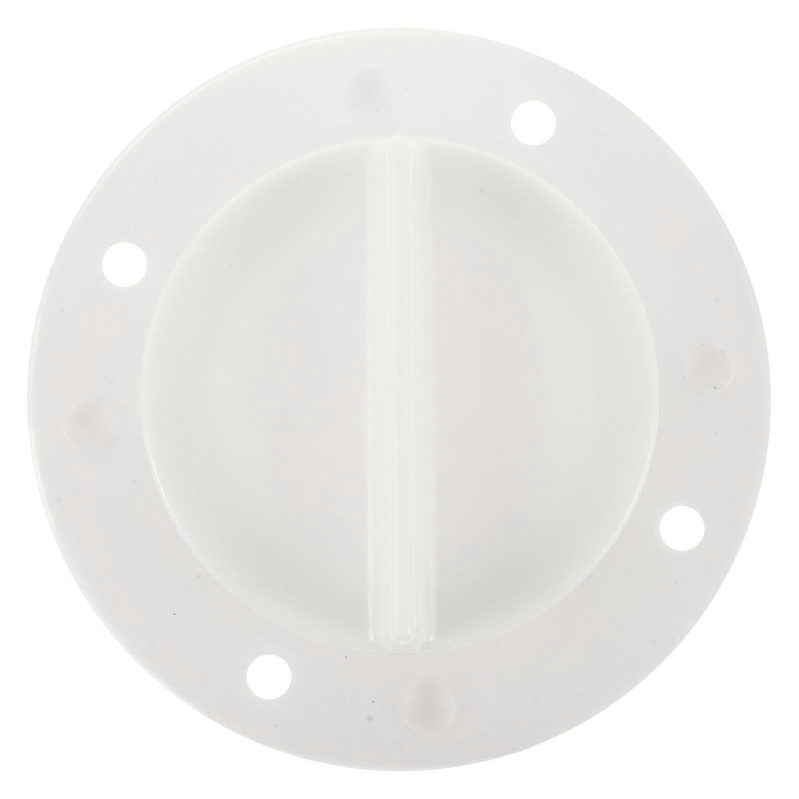 White Nylon Boat Drain Valve for Efficient Water Outflow and Durable Marine Use 1 piece