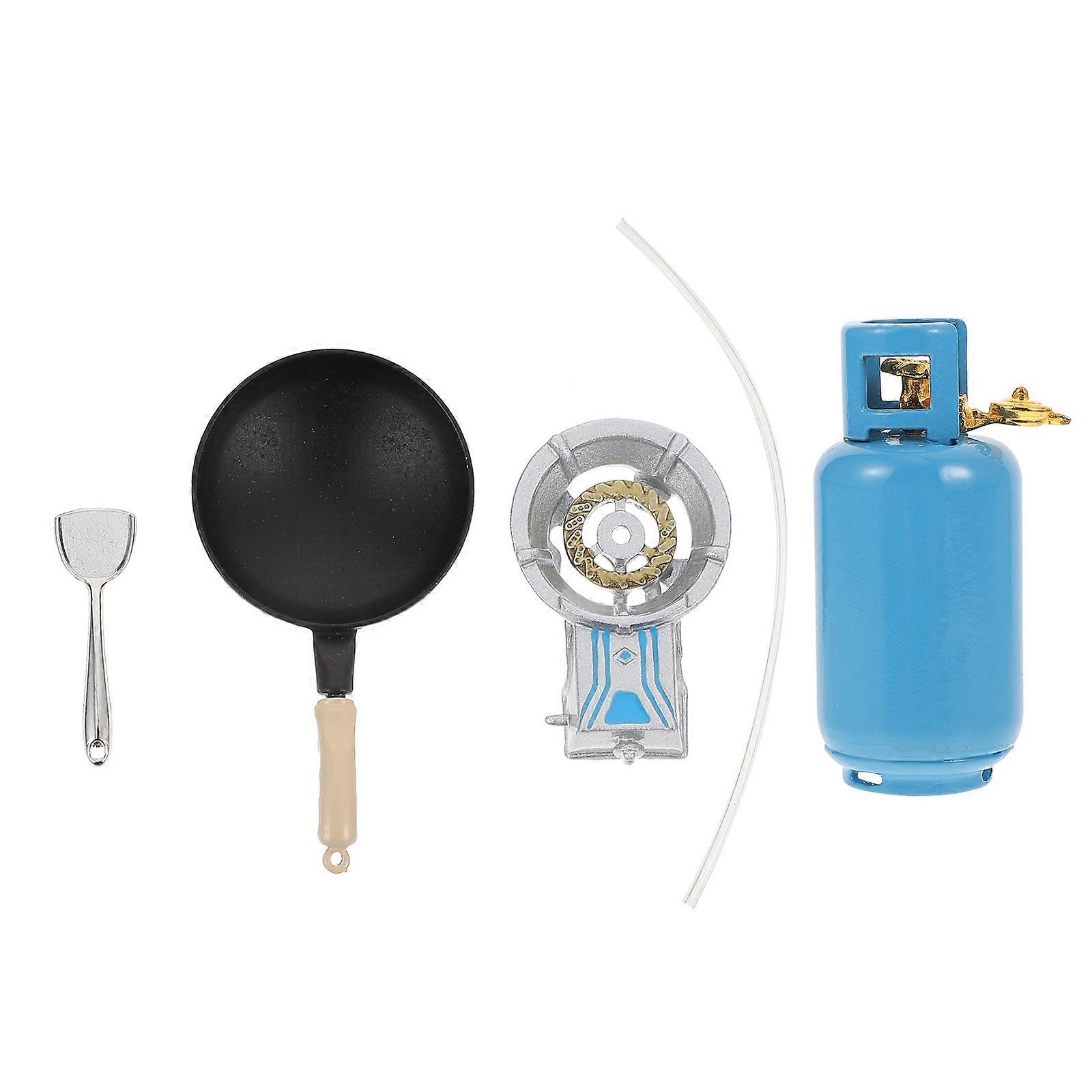 Blue Plastic Gas Tank Model for Decor Realistic Design for Model Enthusiasts 1PC