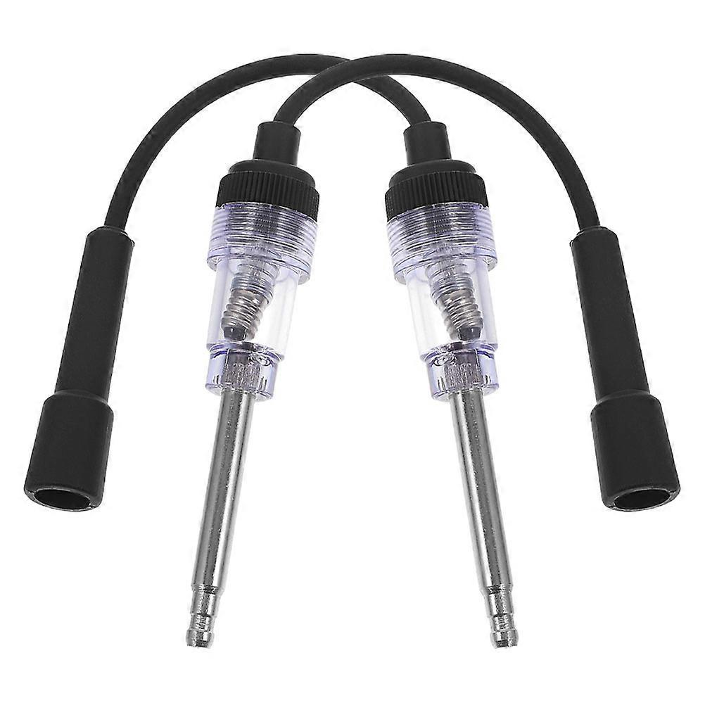 Car Spark Plug Tester Tool for Engine Ignition with 2Pcs Inline Testing Devices