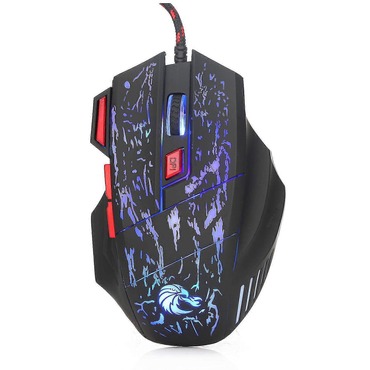 2025 Luminous Wired Gaming Mouse Flamingo Version
