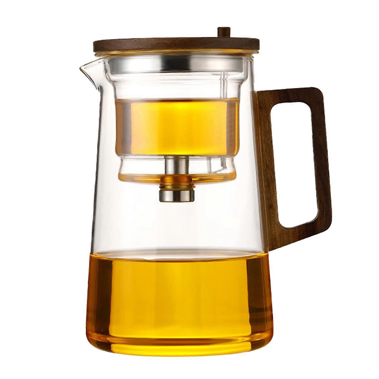 Glass Jug, Tea Maker with Filter, HeatResistant Glass Teapot 750 ml