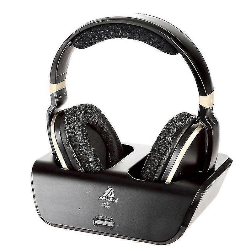 Artiste Adh300j Digital Wireless TV Headphones 30 Meters