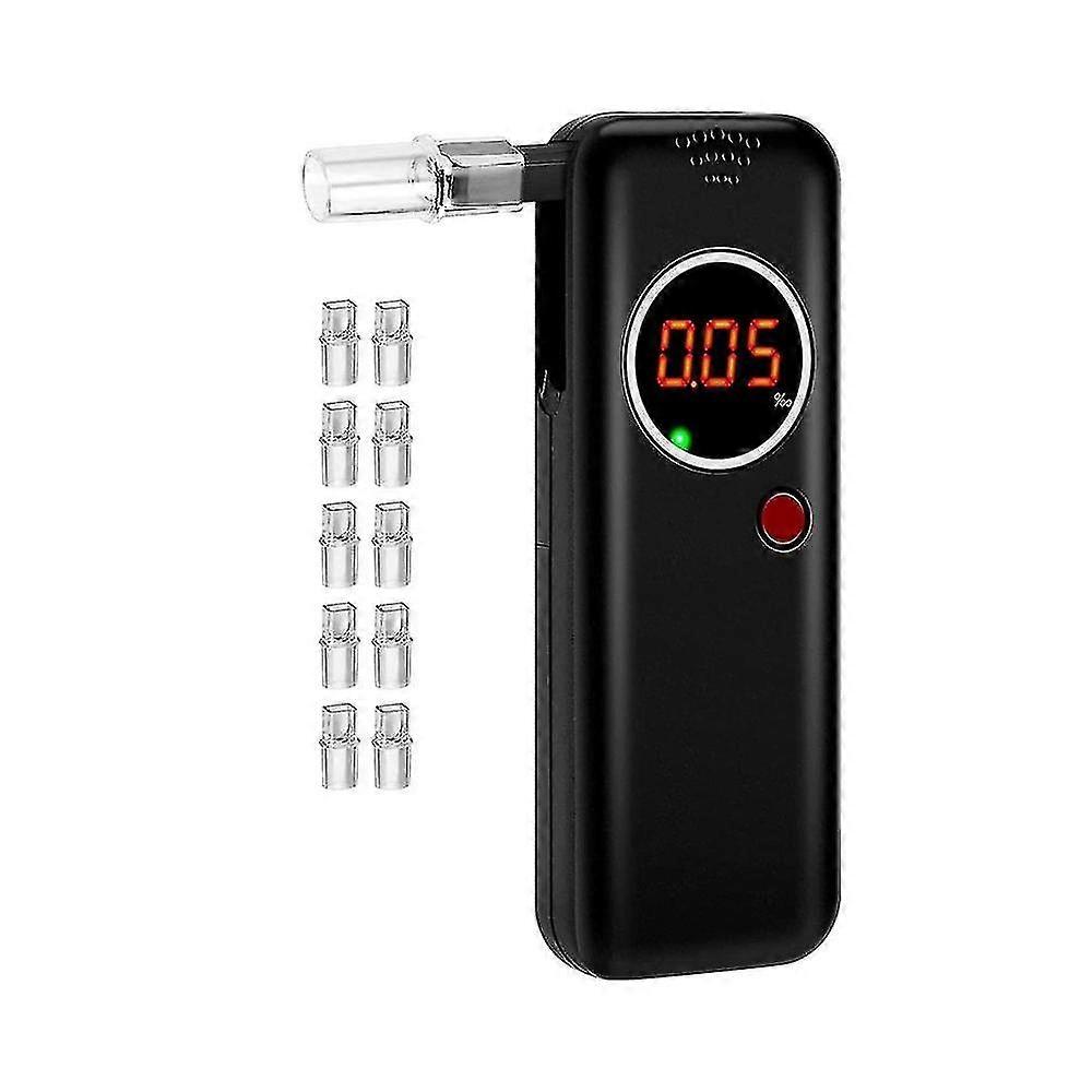 Alcohol Breathalyzer Digital Display Grade Accuracy Breath Tester Portable