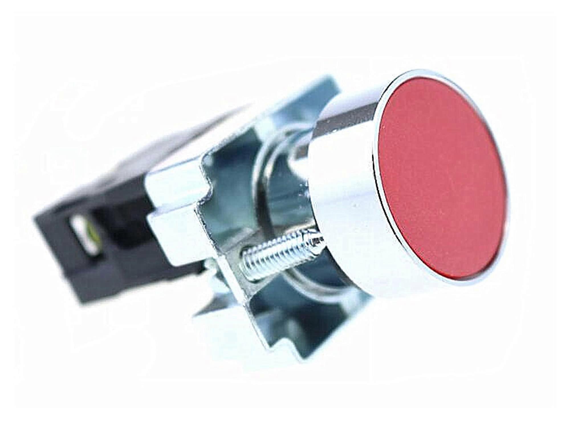BA42 XB2BA42 Red SelfReset Momentary Flush Pushbutton 1 N/C Flat Push Button Switch Ref: 4910