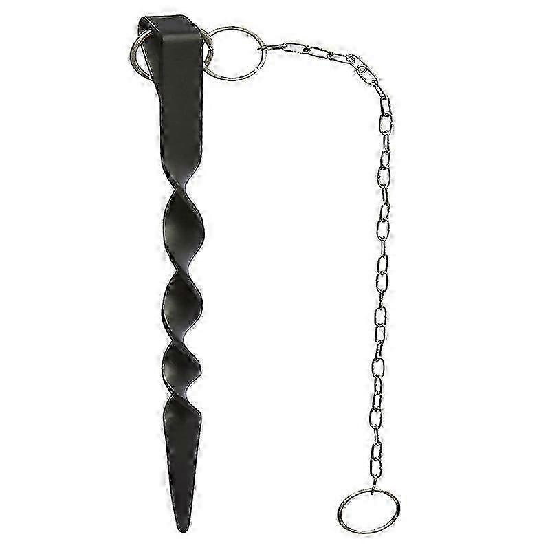 Ηλεκτροστατική επικαλυμμένη αλυσίδα βροχής με τον πάσσαλο αγκύρωσης σιδήρου &την υδρορροή ανοξείδωτου για την αδιάβροχη αποστράγγιση