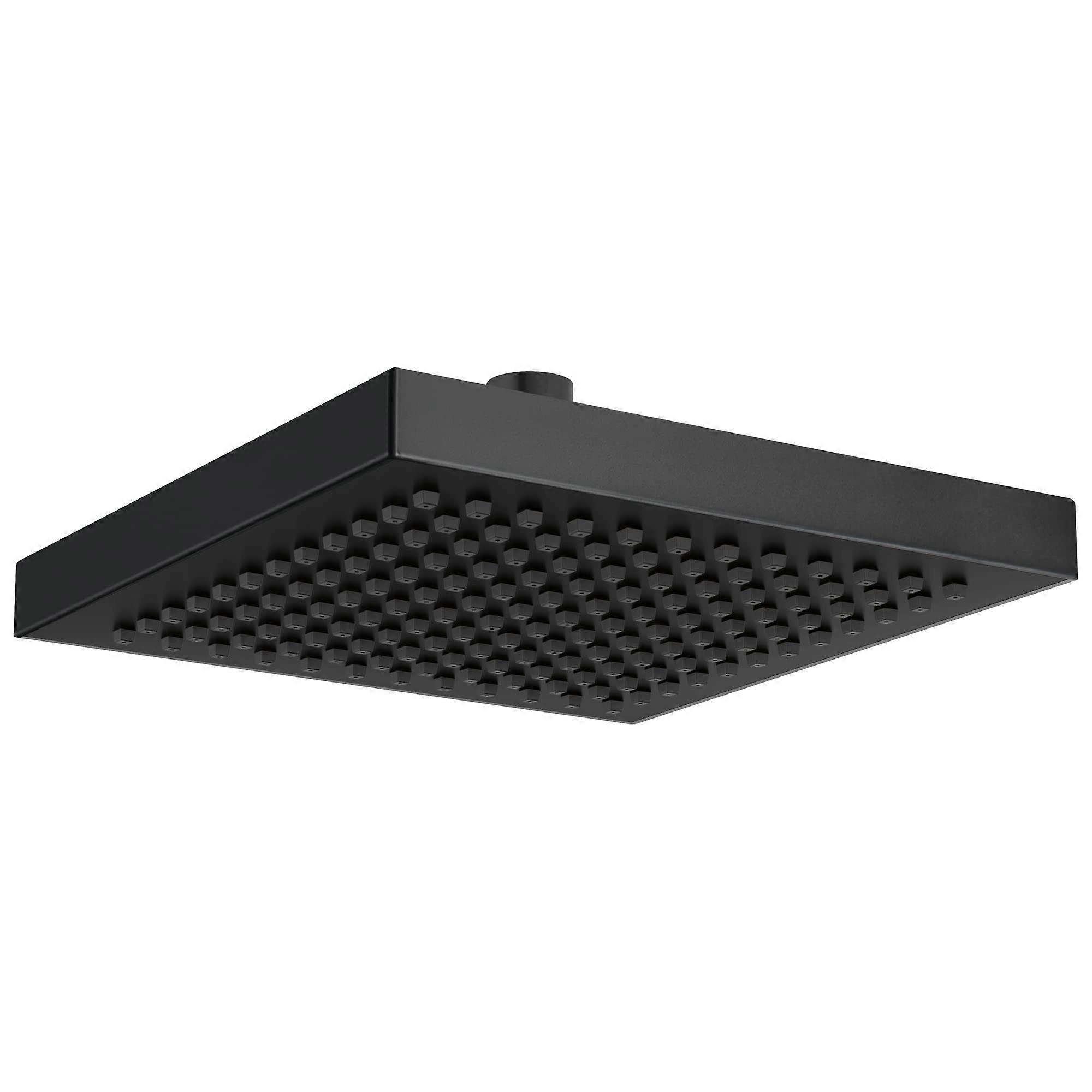 2.5 GPM 8-inch wide single-function shower head - Matte black