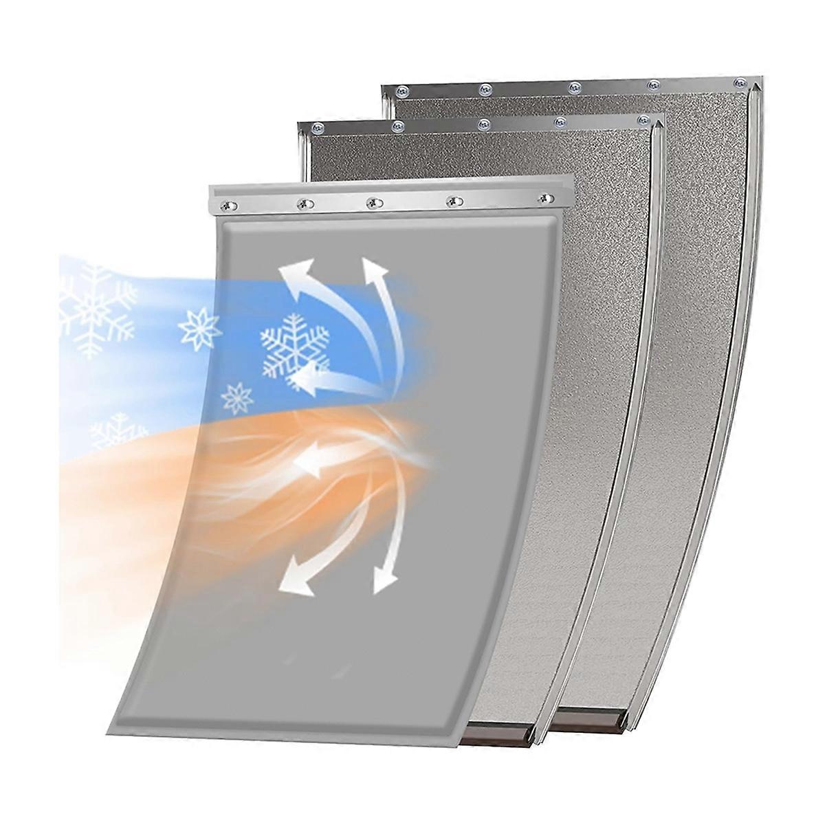 3 Flap Large Dog Door Replacement Flap, Compatible for Freedom, 10 1/8in X 16 7/8in, Pet Door Replacement Flap