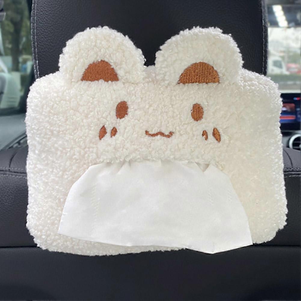 Tissue Box Soft Material with Cute Cartoon Design Perfect for Home Office Car