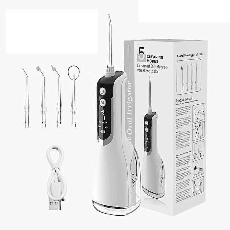 L12 rechargeable oral irrigator portable electric toothbrush water flosser USB oral cleaning tooth cleaning equipment tooth irrigator
