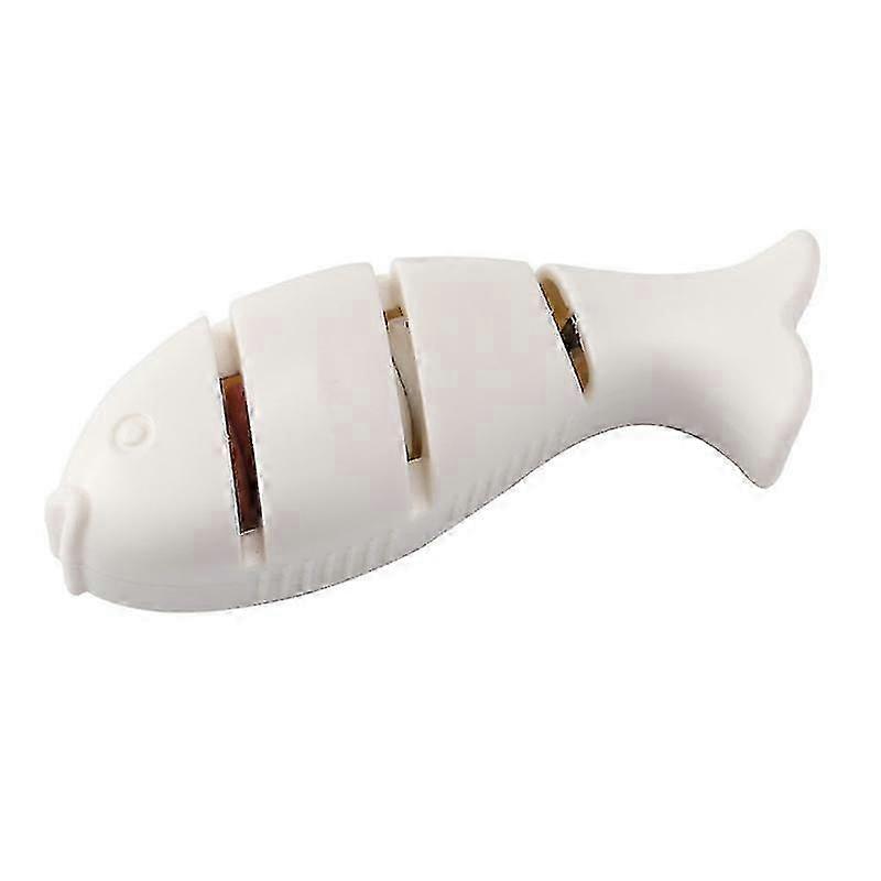 Whetstone Anti-skip Magnet Bottom Creative Practical Knife Sharpener For Home - White