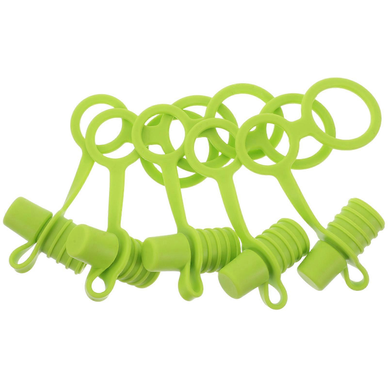 a refined and engaging product description for your **5pcs Silicone Bottle Caps**:
**5pcs Silicone Bottle Caps – Leak Proof Spout Replacement for