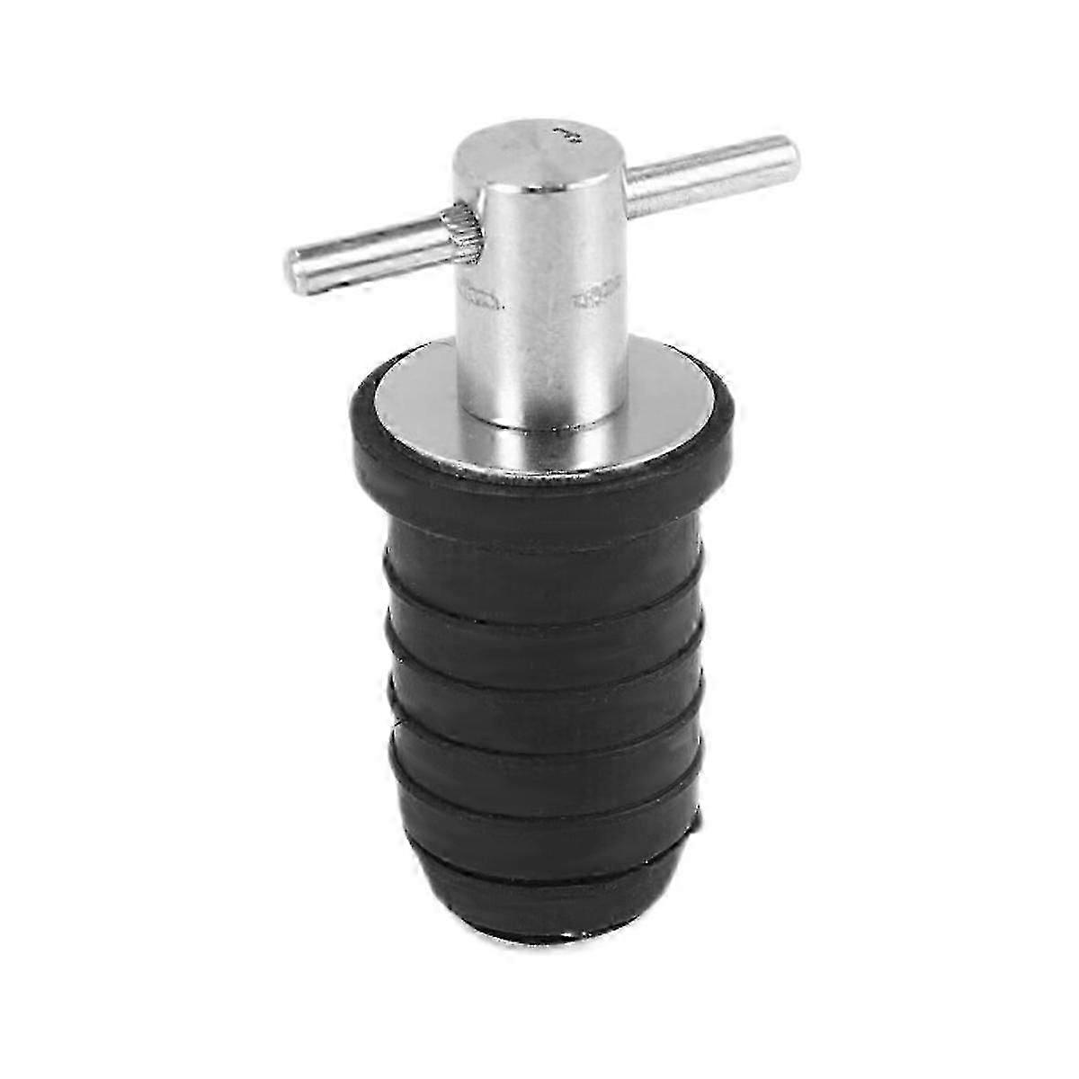 Marine Boat Drain Plug T-Handle Screw Adjustable Rubber Deck Drain Plug Edition 0703