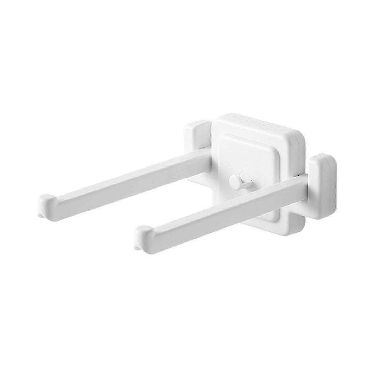 Stylish Hair Accessory Hanger Moisture Resistant ABS Easy Install Folding