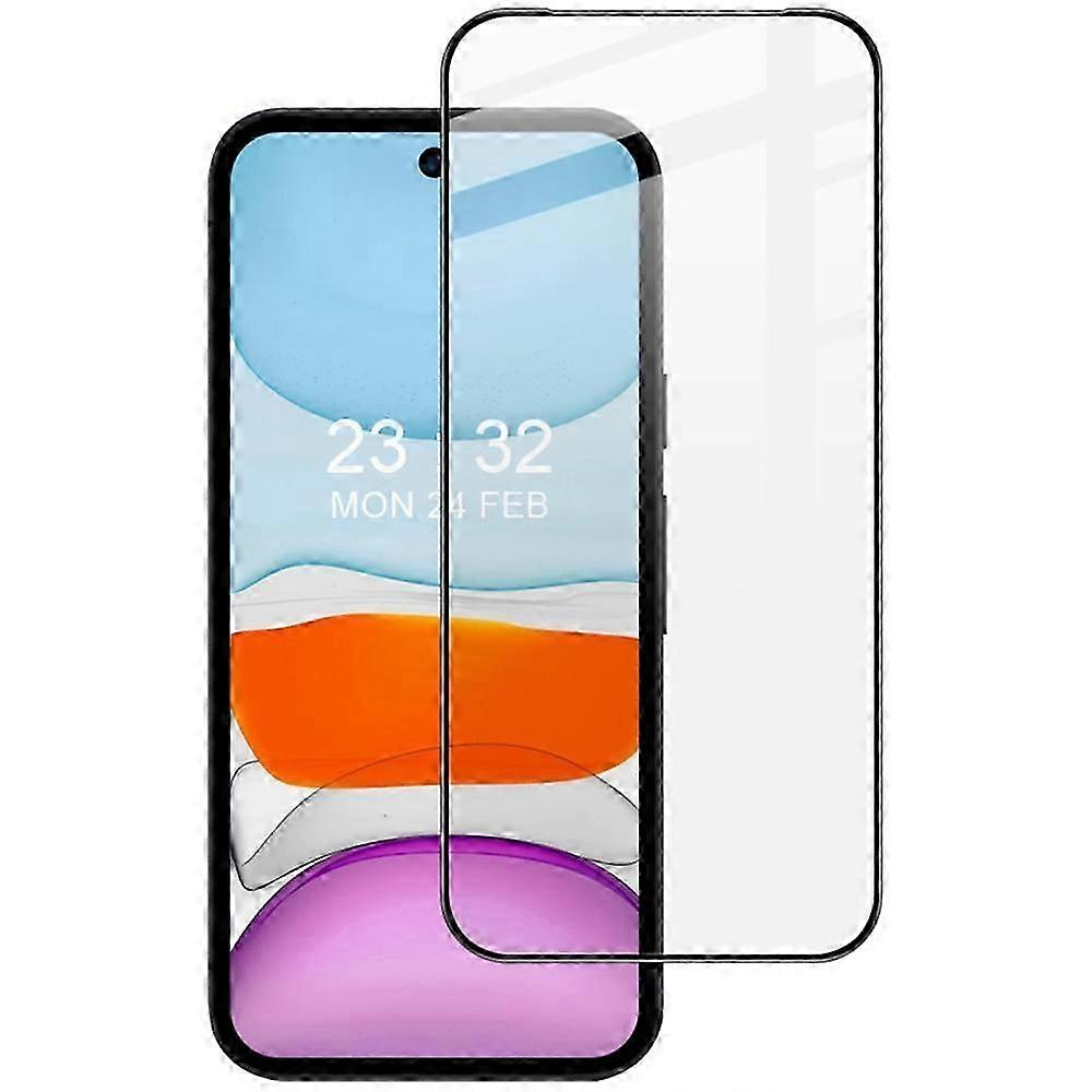 Type A IMAK Pro+ Series For Google Pixel 9a Tempered Glass Full Screen Protector Sensitive Touch