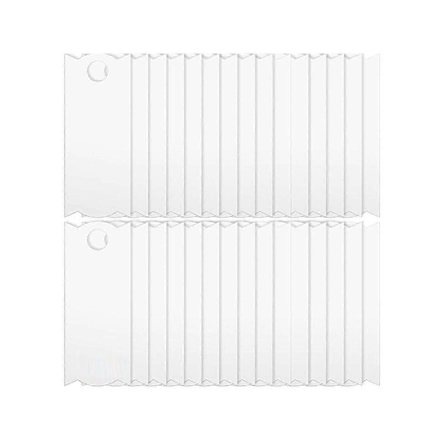 30PCS Double Sided Sublimation Blanks Name Plate for 40 OZ, Aluminum Sublimation Name Tag Blank and Display Card