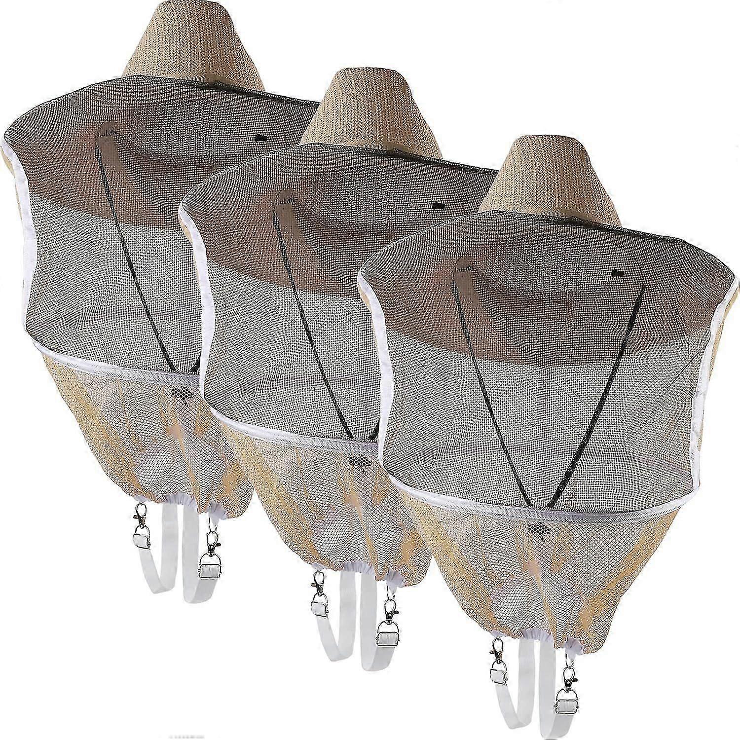 Beekeeping Supplies Beekeeping Veil Hat Beekeeping Suit 3 Pack Beekeeper Hat