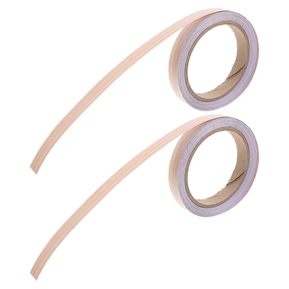 Wood Grain Edge Banding PVC Khaki Strip Banding for Home Easy DIY Trim