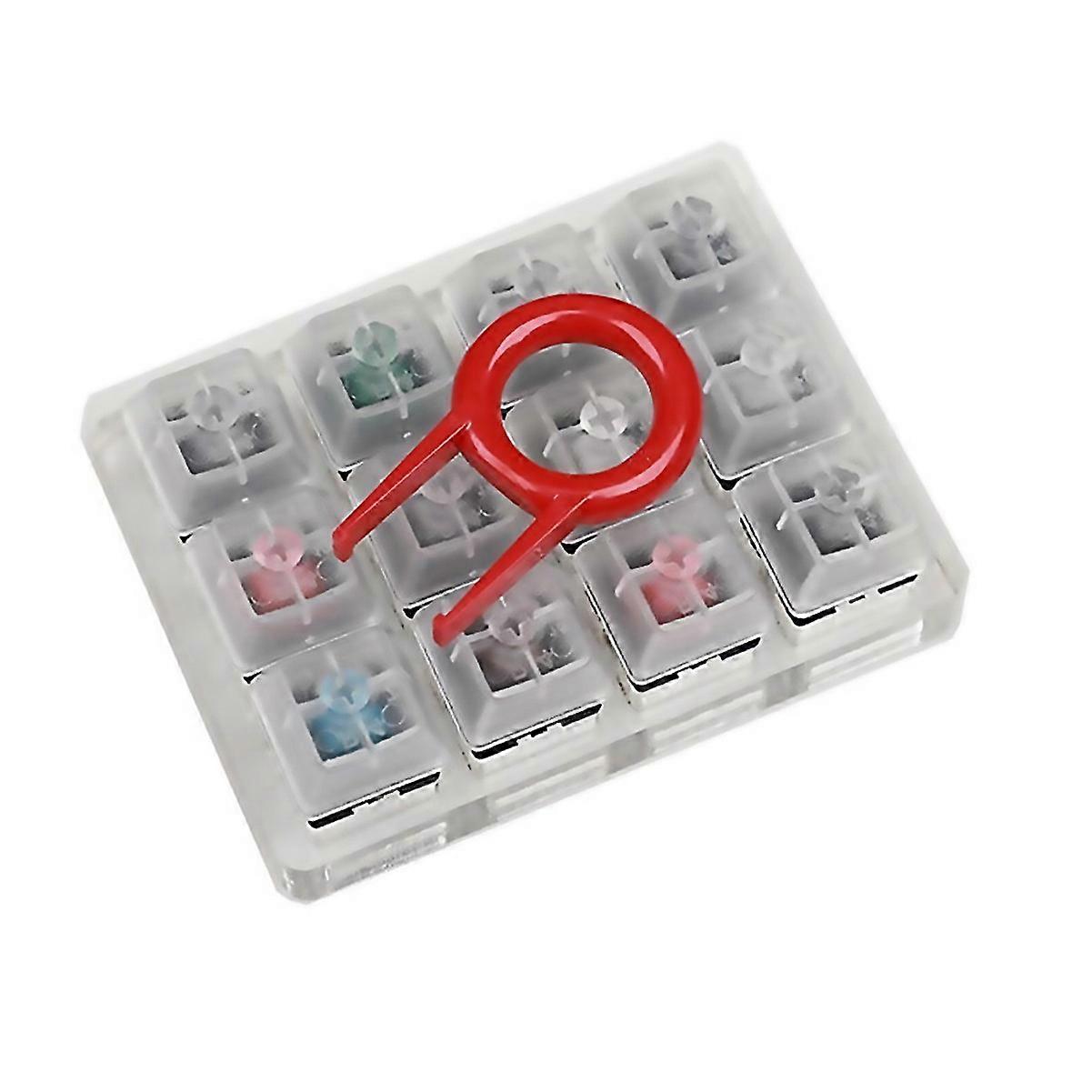 For 12 Key Switch Tester With Base For Cherry Mx Mechanical Keyboard