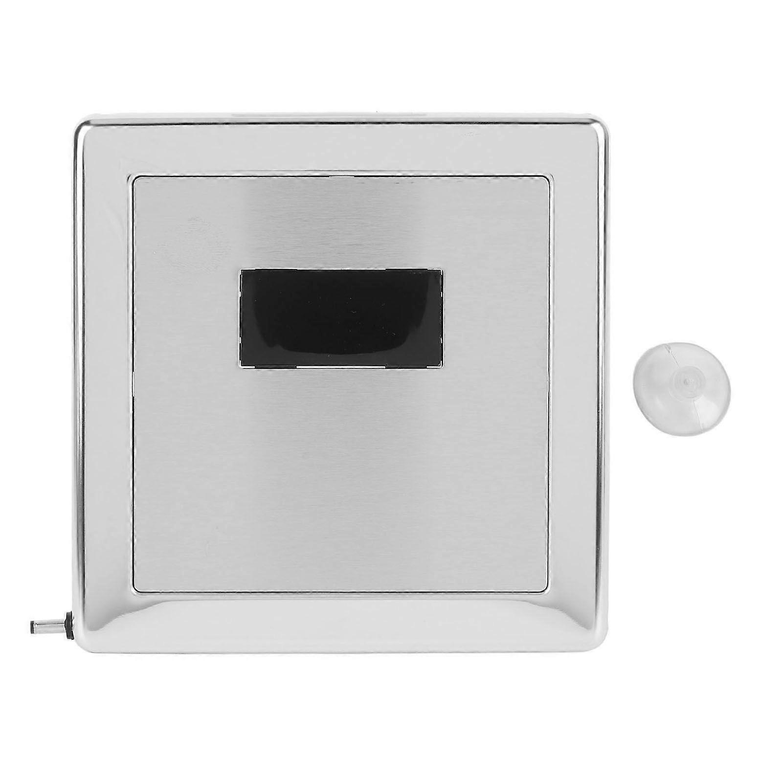 Automatic Urinal Flush Sensor Stainless Steel Wall Mounted Touchless Urinal Flush Sensor For Public Toilets Home Office Bathrooms