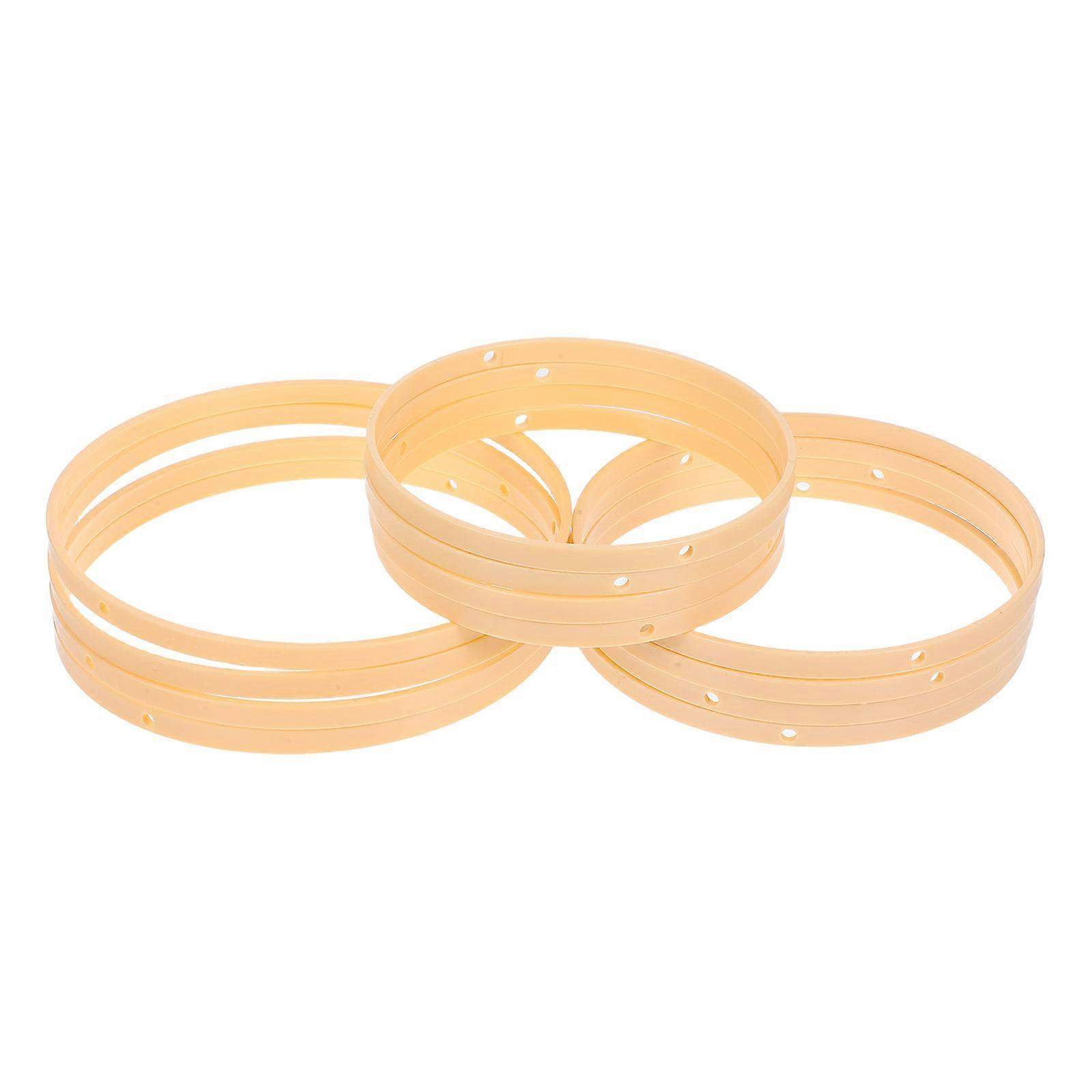 Crafts Hoops Plastic Dream Catcher Rings for Macrame 24Pcs Set