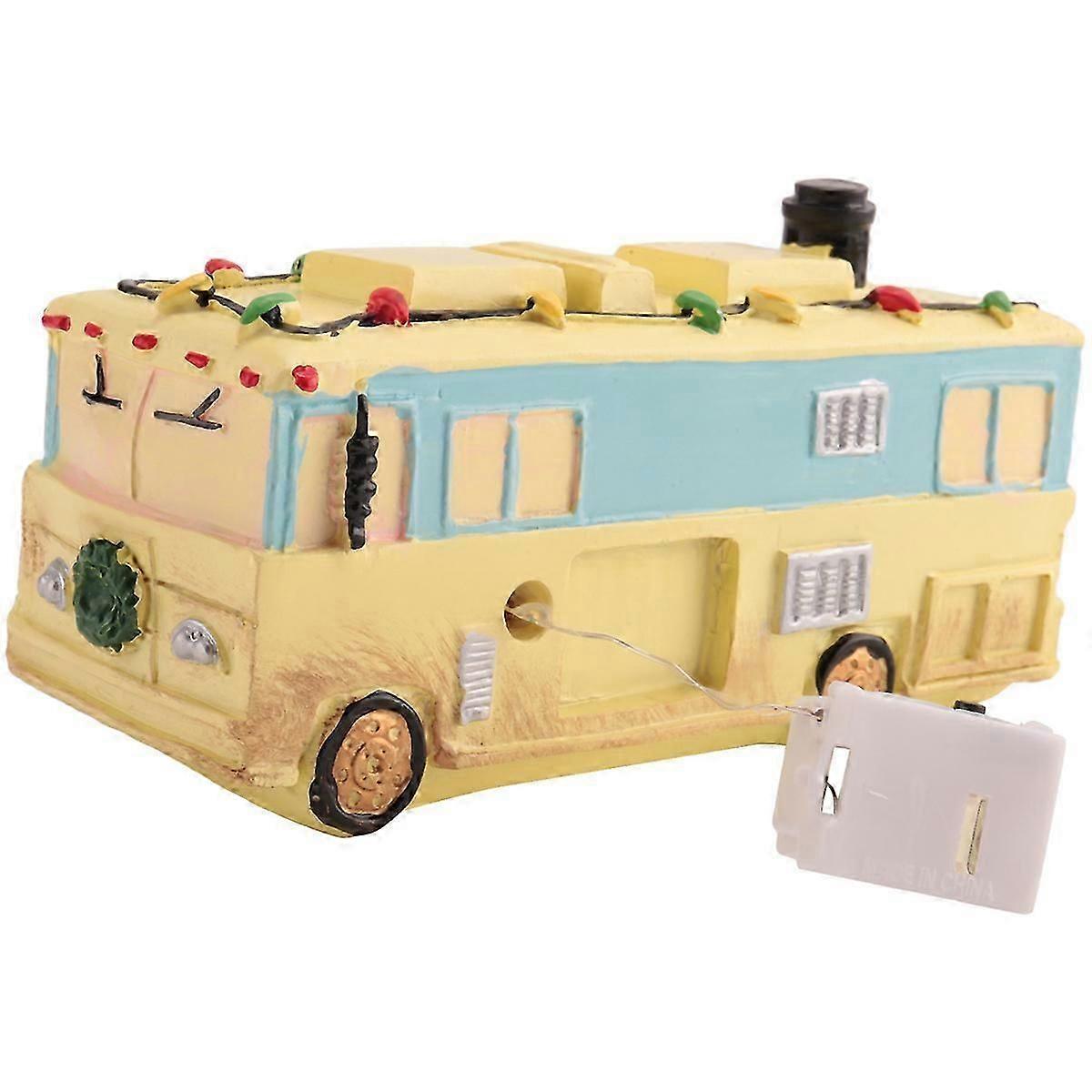 Houses with Lights, Lighting Up Christmas Town Village Sets, Christmas Vacation Decorations, Vacatio