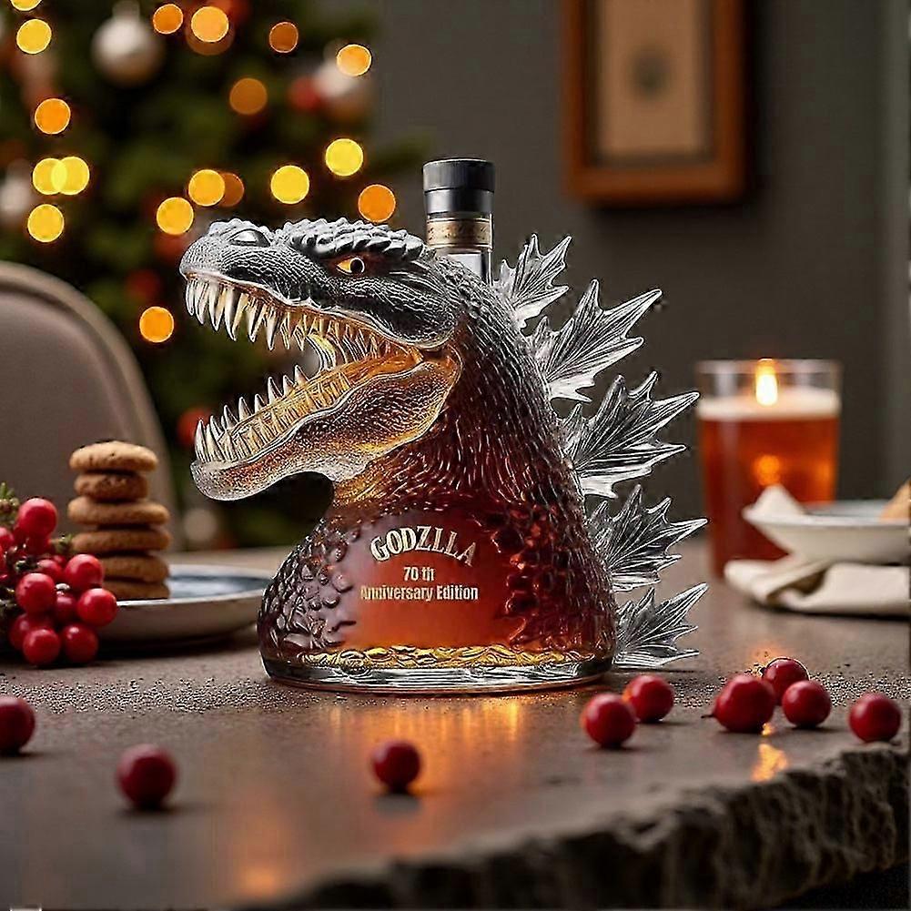 Funny Godzilla-shaped Liquor Dispenser Decorative Unique Glass
