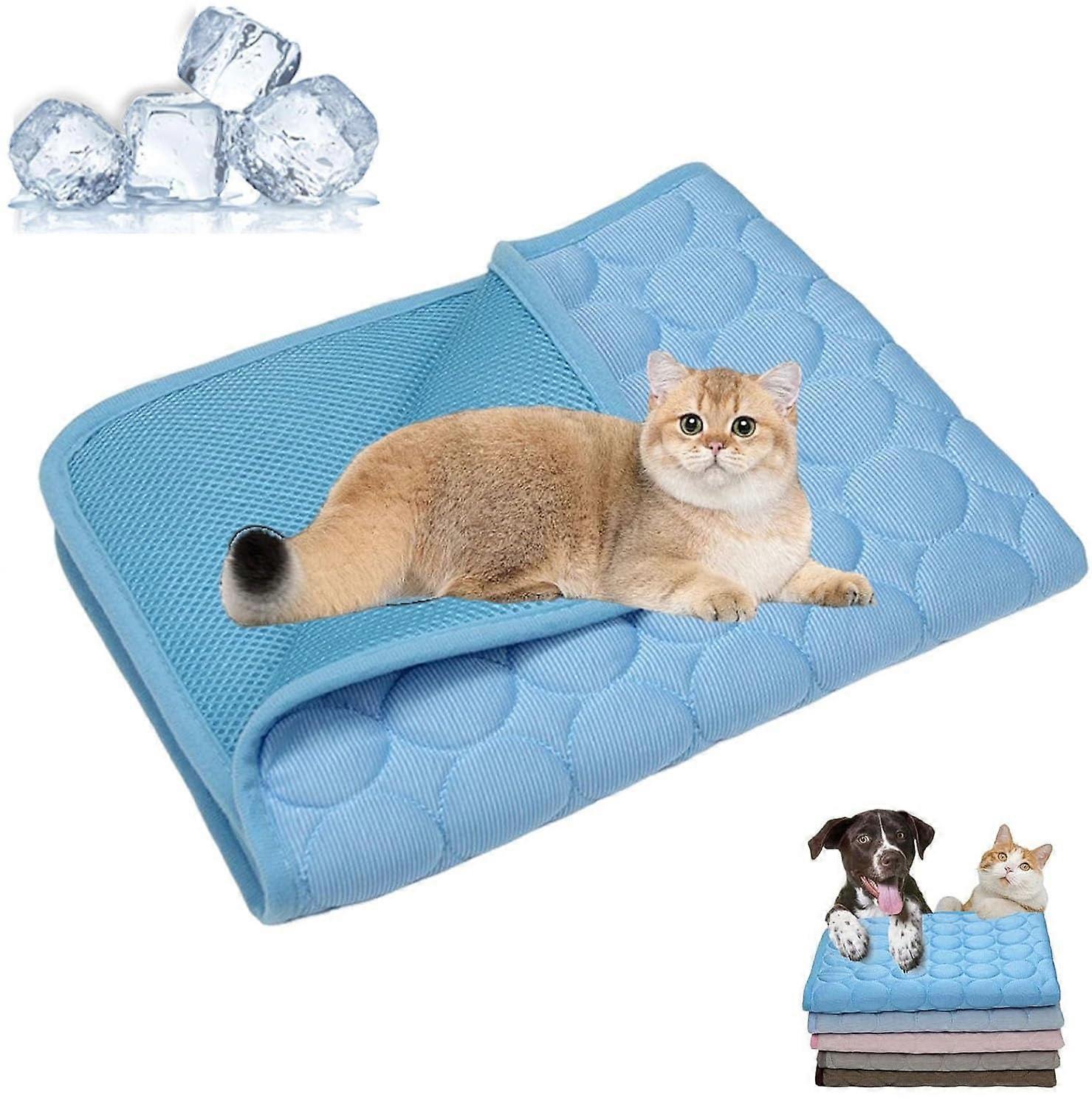 Cooling Mat For Cats 3Layer System Instant Cool NonSlip XL Size Pad