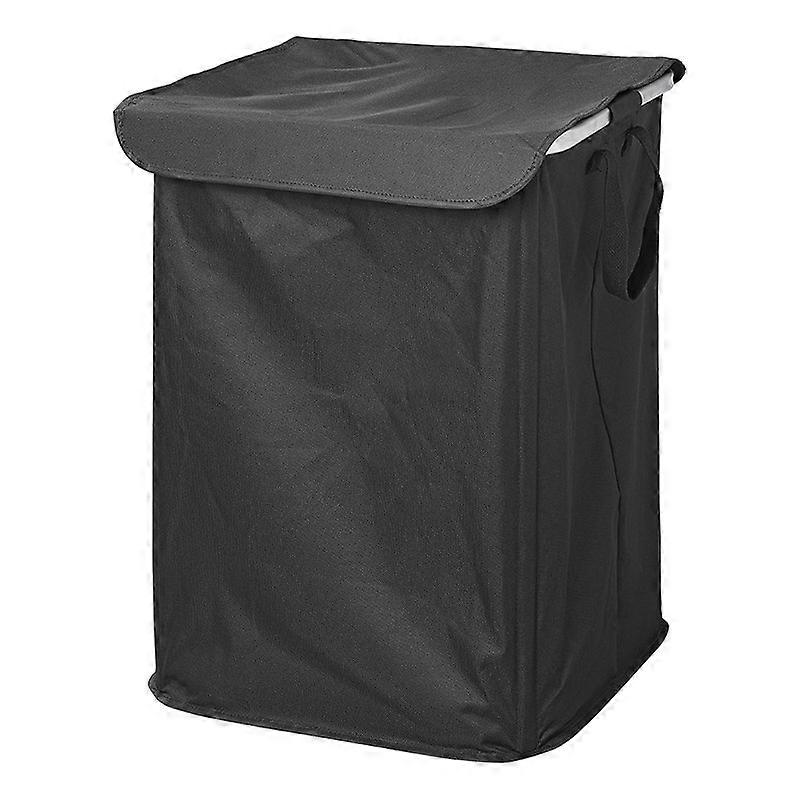 Foldable XL Laundry Basket – Black