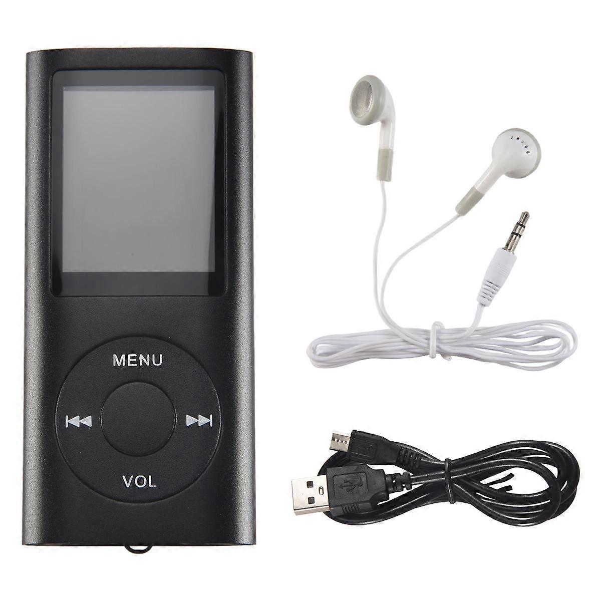 MP3 Player with Bluetooth 5.0, Music Player with 32GB TF Card,(Black)