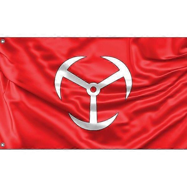 Brzeg, Poland Flag FG1879