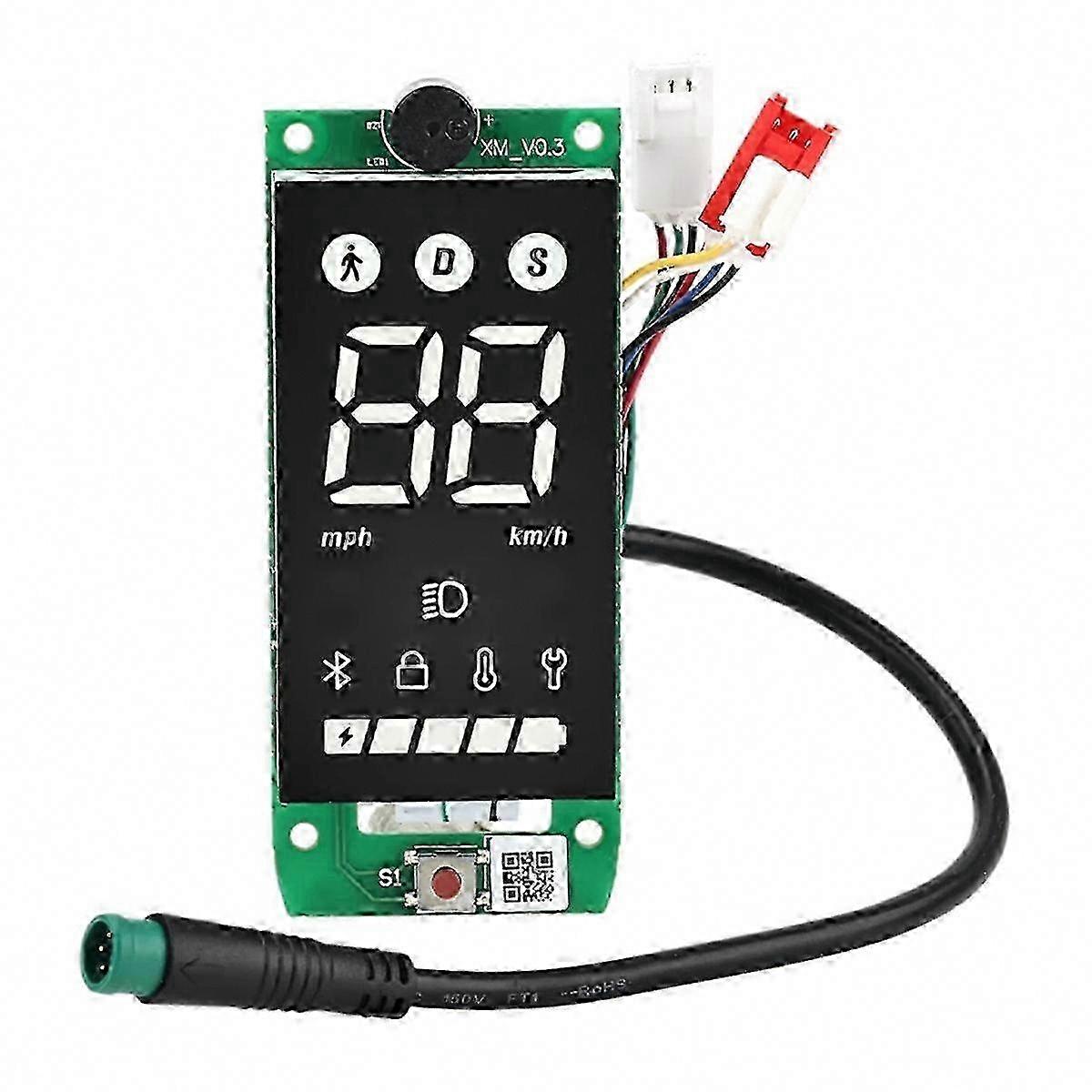 Electric Scooter 4 Lite 2nd Gen Dashboard Display Board Parts No Turn Signal Function SZRH A-D 1503