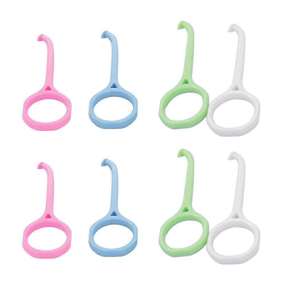 8pcs Orthodontic Aligner Remove Tool Invisible Braces Aligner Remover Dental Tools (mixed Color)