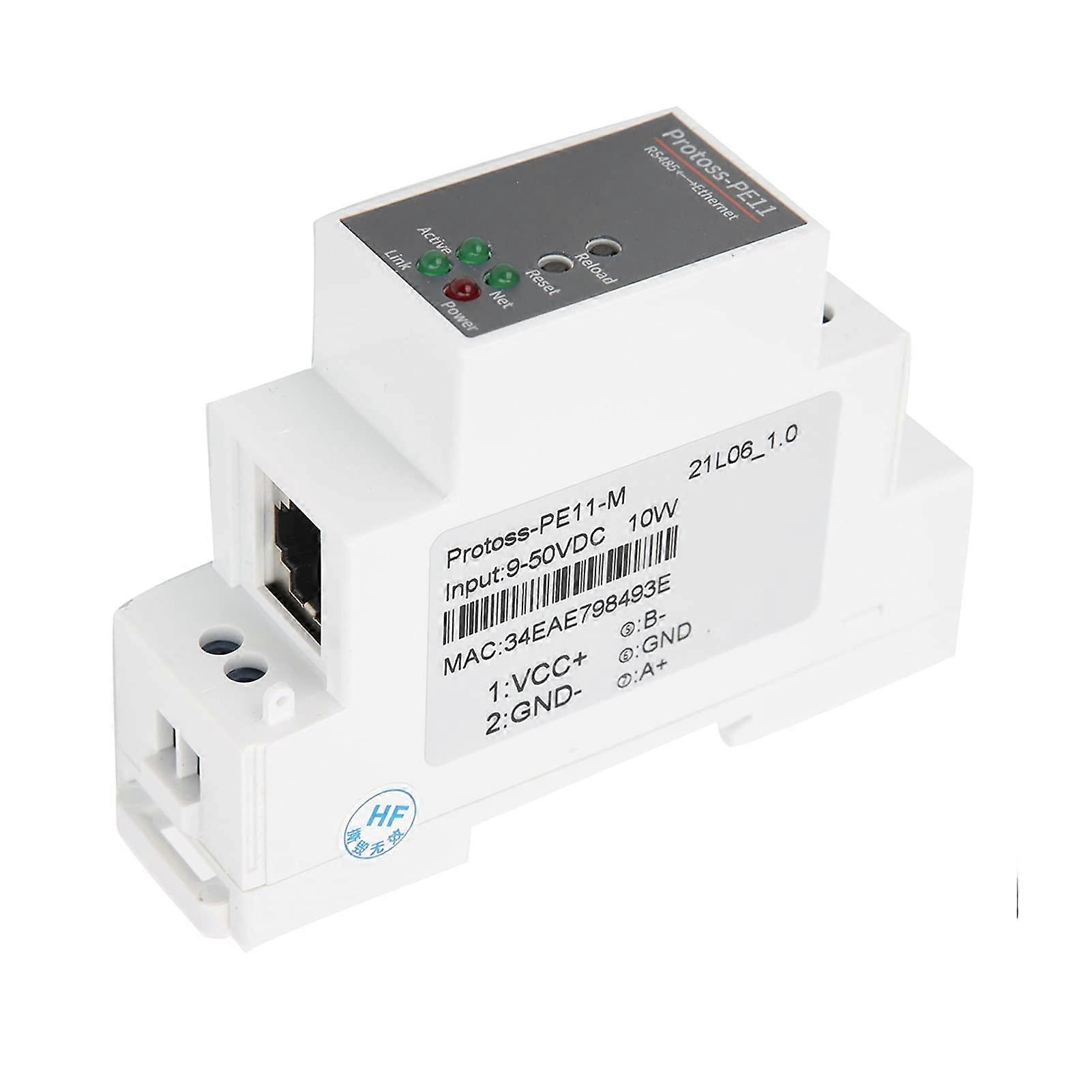RS485 to WIFI Serial Server Rail Mounting Ethernet Module 950V DC Power Supply PC ABS Material