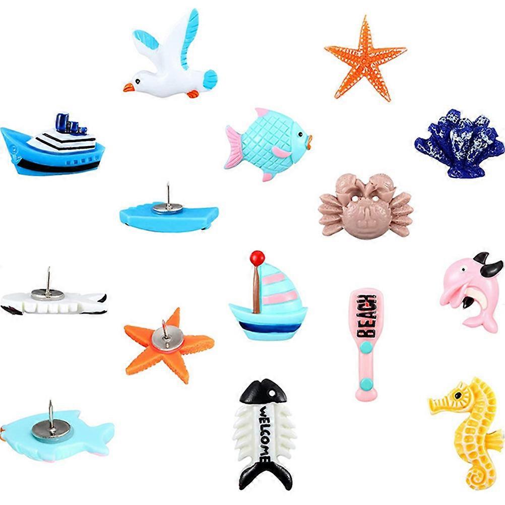 Push Pin Decorative Thumb Tacks for Home Use 144Pcs Assorted Color