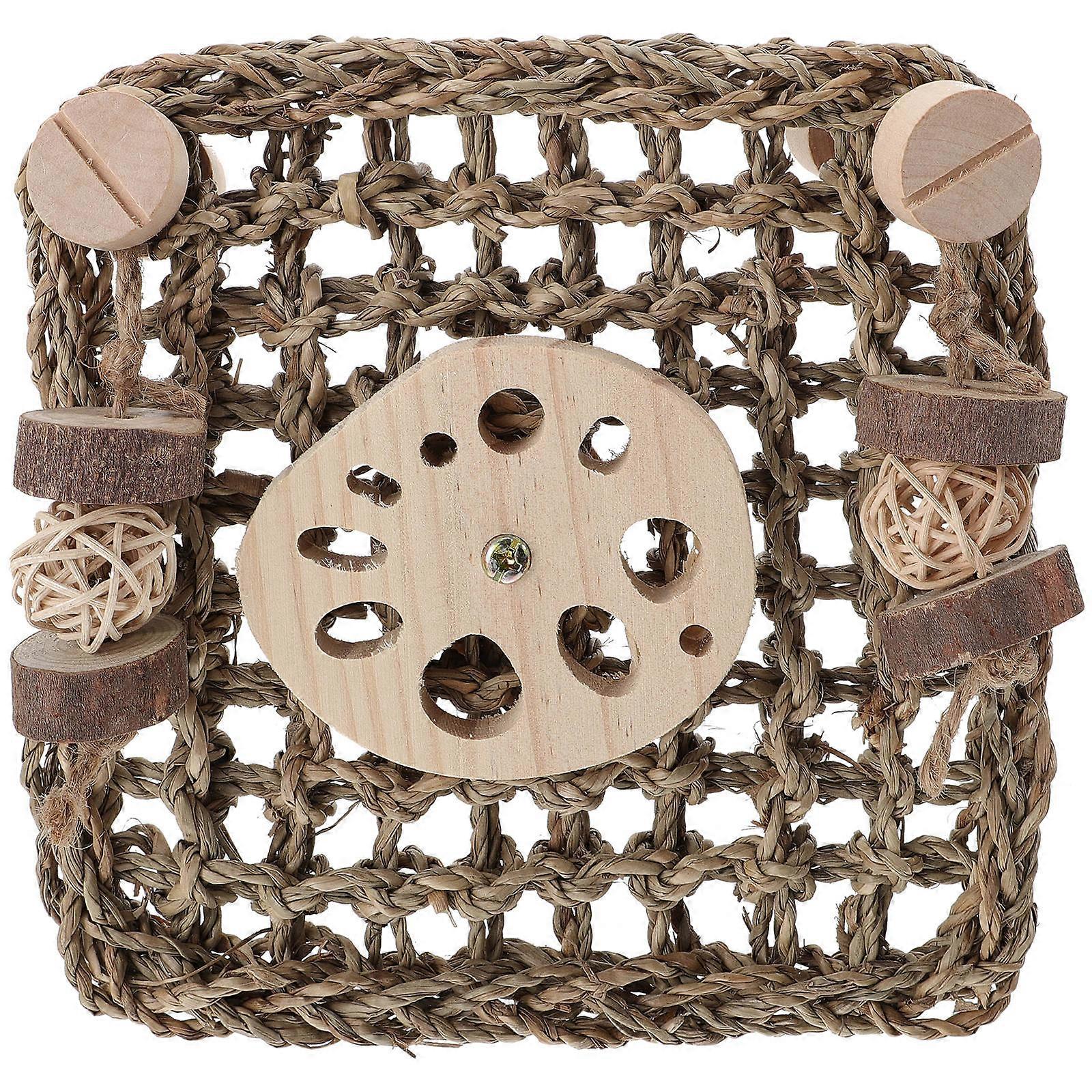 Guinea Pig Cage Mat Rabbit Cage Grass Mat for Resting Use 2Pcs