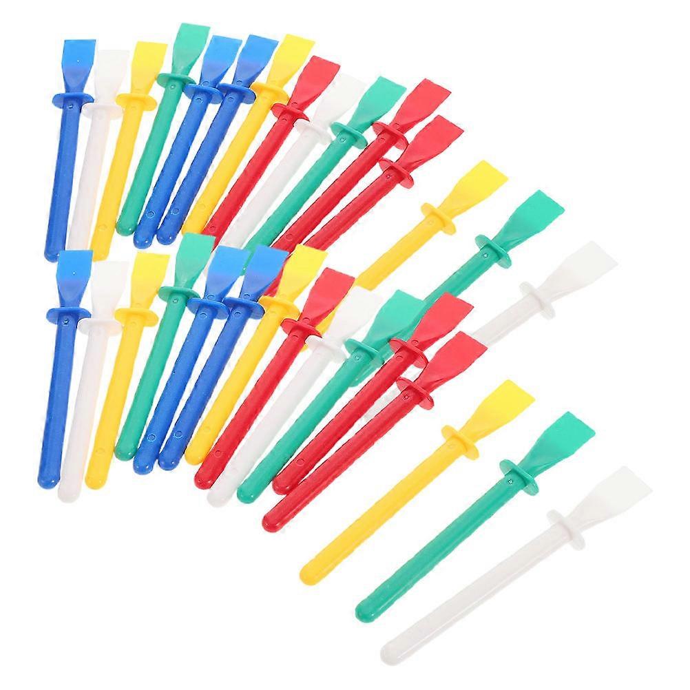 Flexible Glue Spreaders for Craft Projects Plastic Applicator 60Pcs
