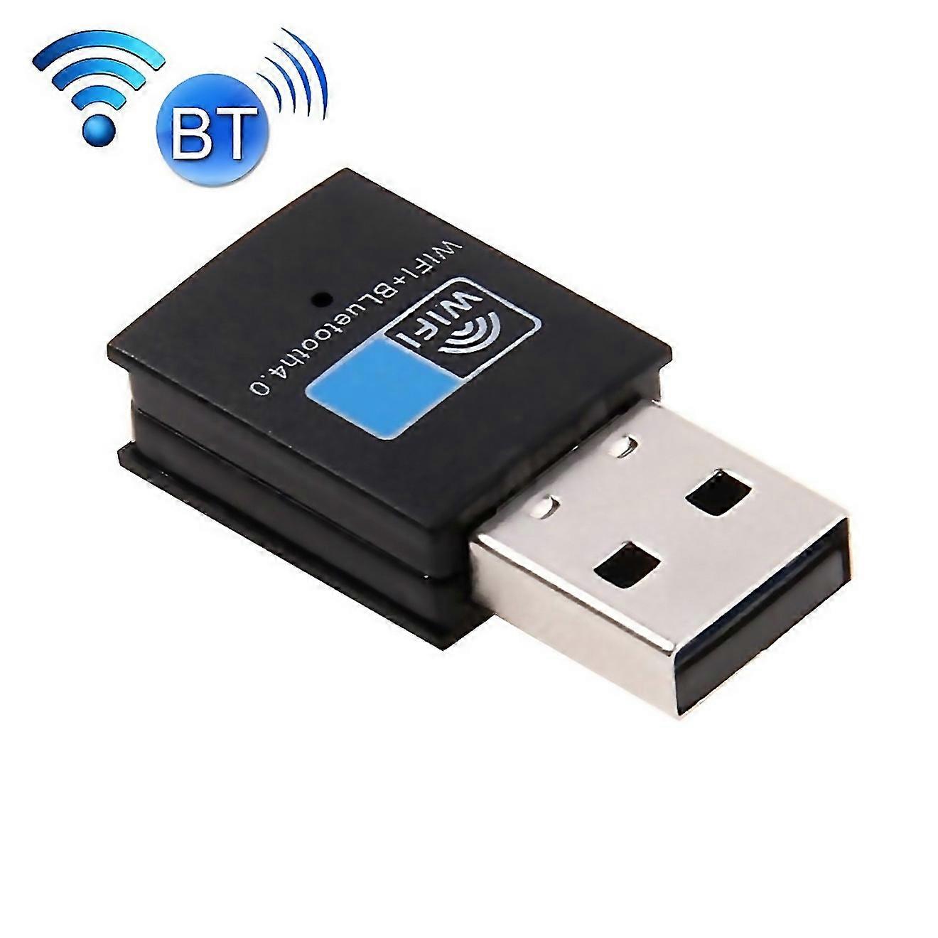 For New 2 In 1 Bluetooth 40 150mbps 24ghz Usb Wifi Wireless Adapter