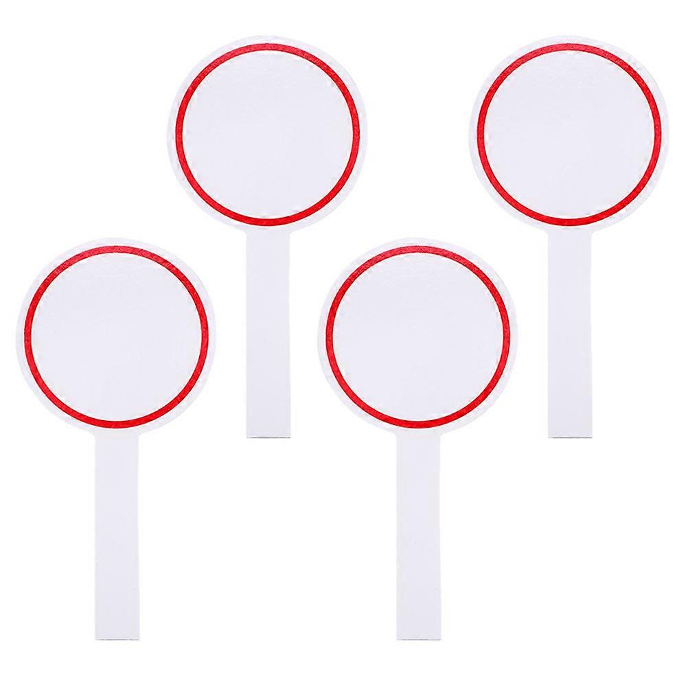 Handheld Dry Erase Paddles Writing Boards for Scoring 12Pcs Pack
