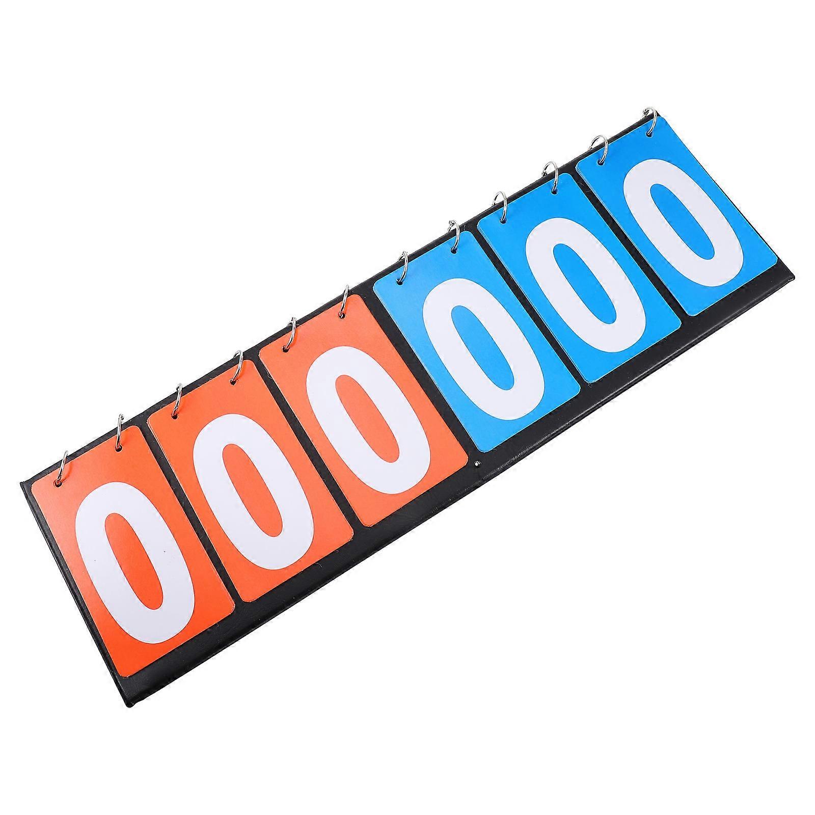 Competition Score Board Scoring Plate for Score Recording 3Pcs Marker