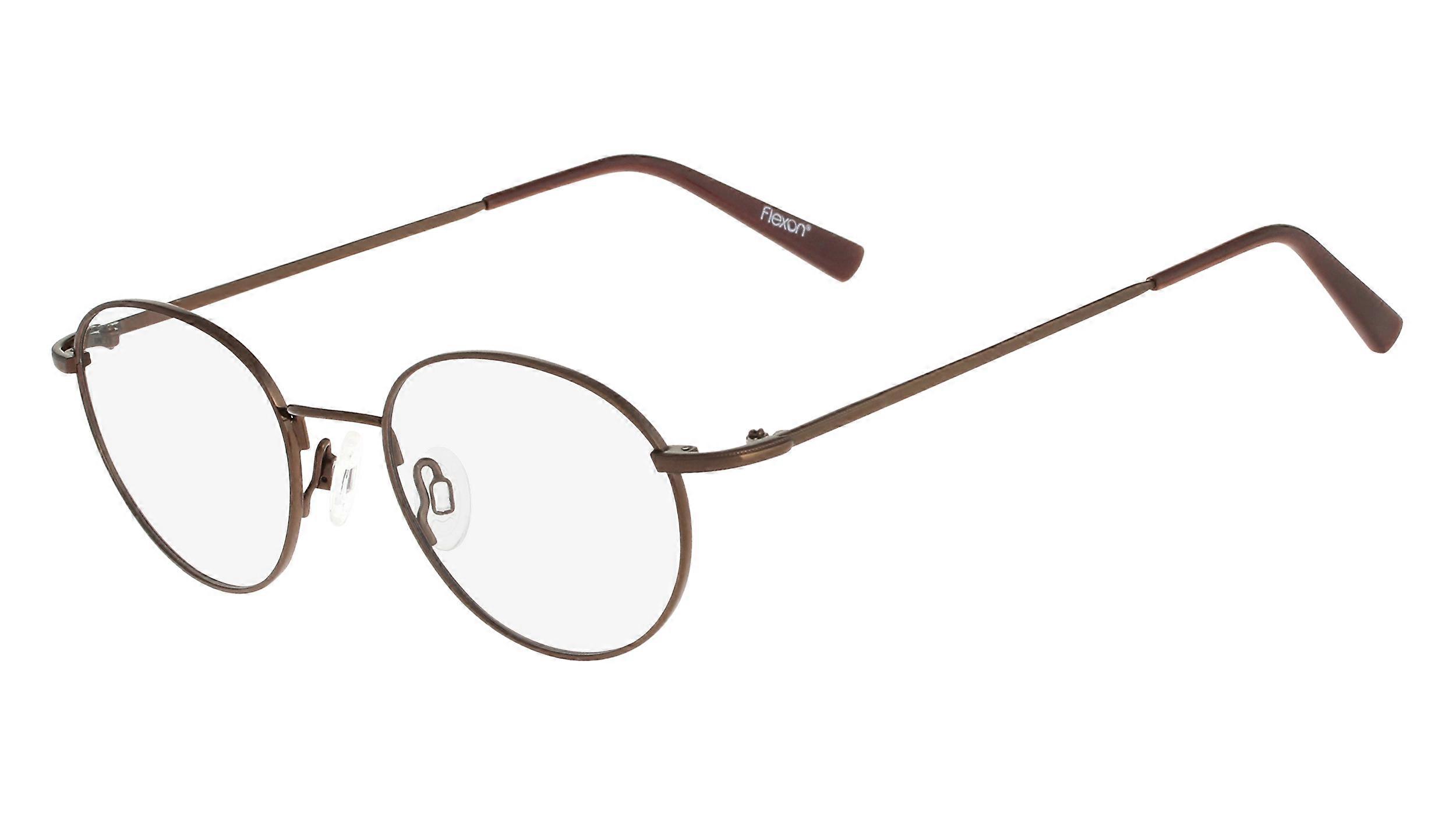 Eyewear Frames FLEXON FLEXON EDISON 600 N 210 BROWN 49/19/145 MALE