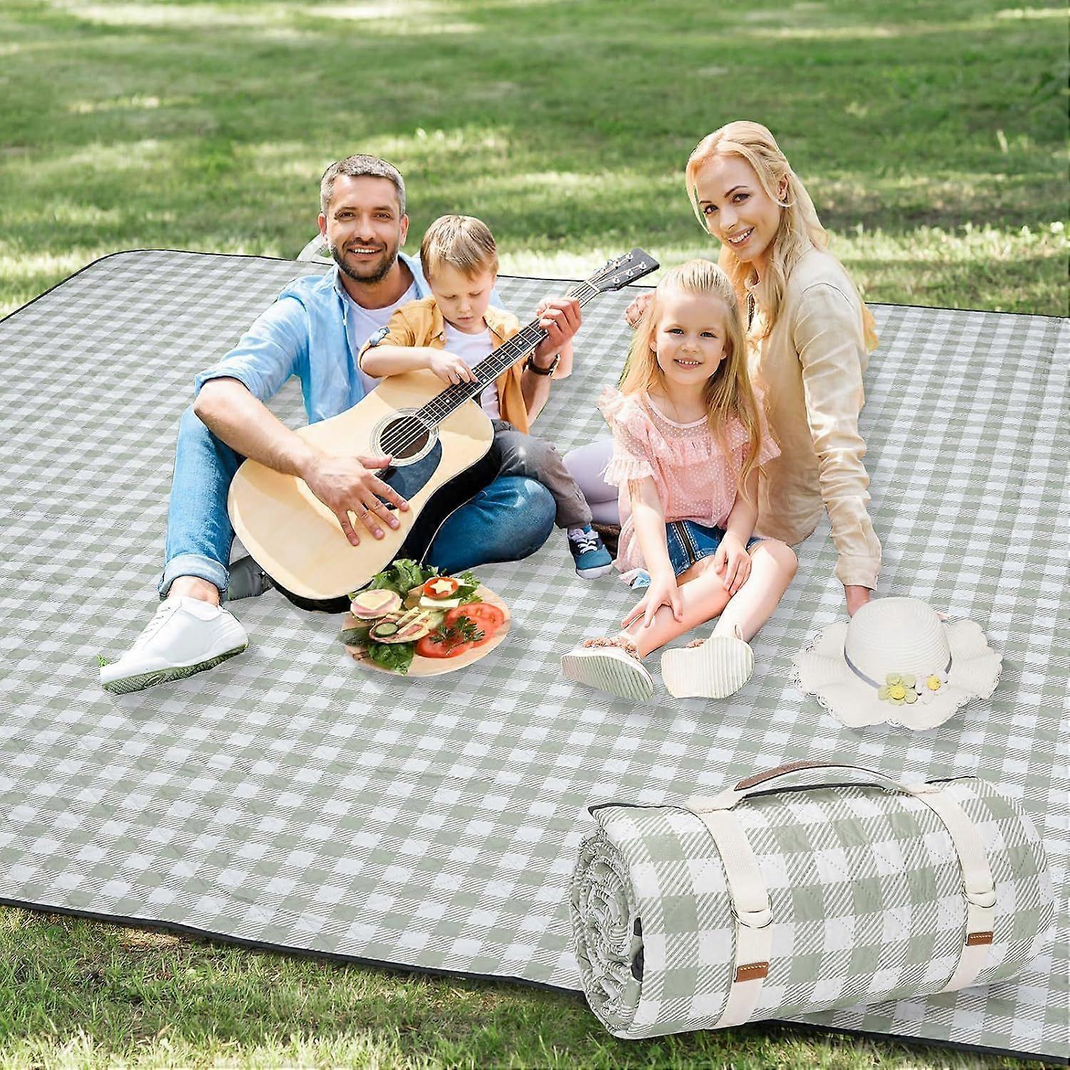 2025 Latest Model Picnic Blankets Outdoor Extra Large - 80"x80" Portable