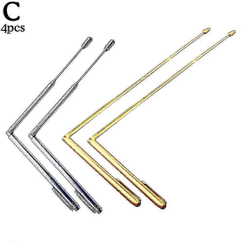 2025 Retractable Dragon Ruler Brass Probe Rod Tool Dowsing Rod With Pendulum Pendant
