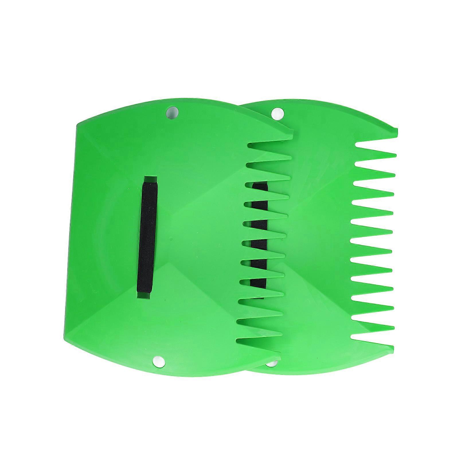 Gardenised Leaf Scoops Hand Rakes 36x29cm Easy Leaf Cleanup