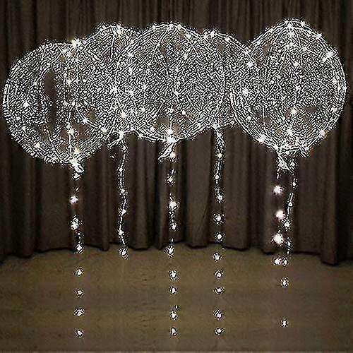 20 globos de cumpleaños, globos de helio, globos LED coloridos