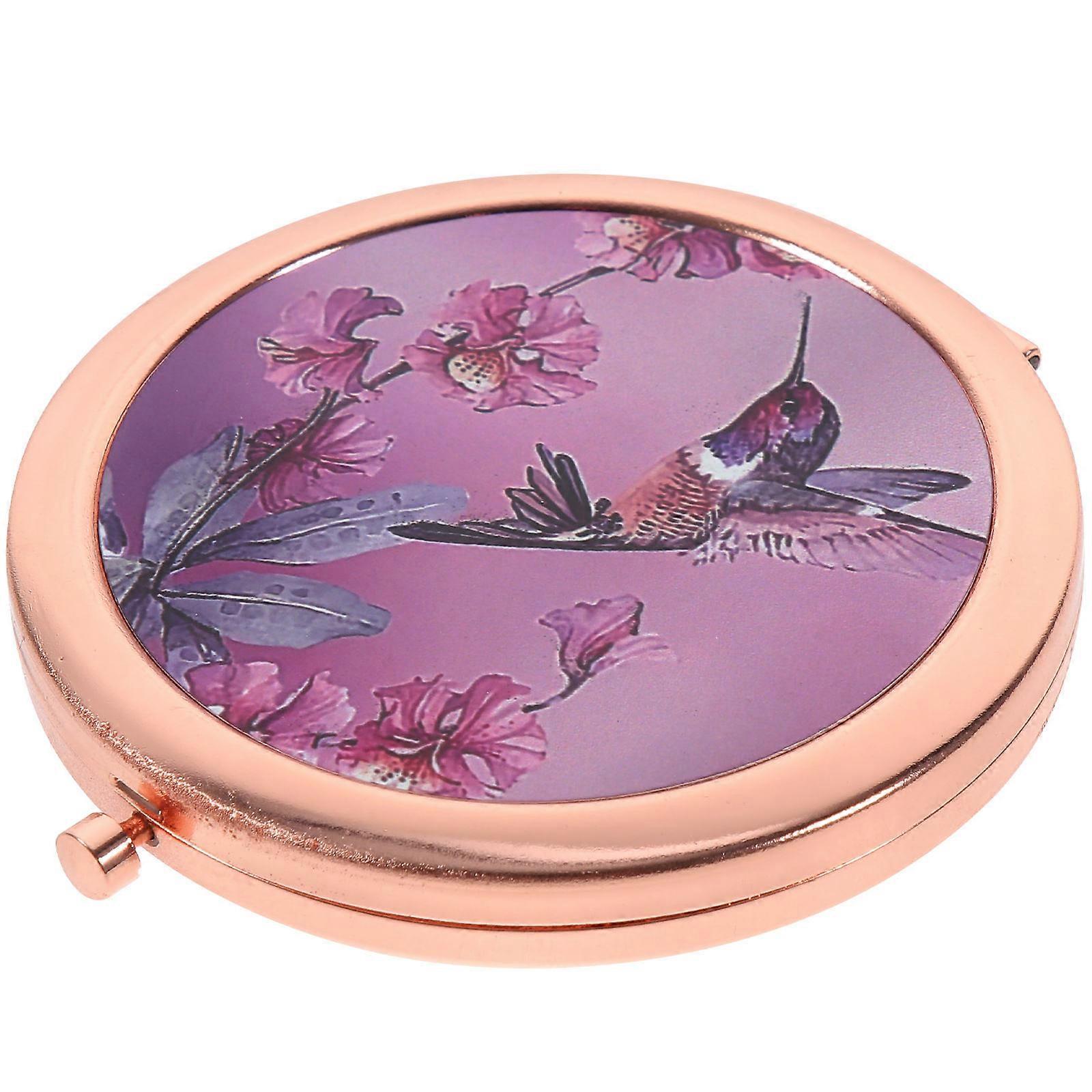 Square Makeup Mirror 3Pcs Travel Handy Mini Mirror For Outdoor And Travel Use With Elegant Design