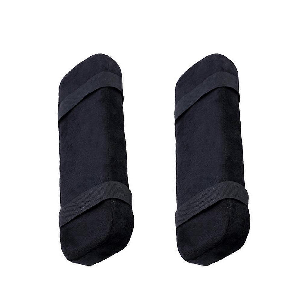 4Pcs Chair Armrest Pads for Comfortable Office Use Black