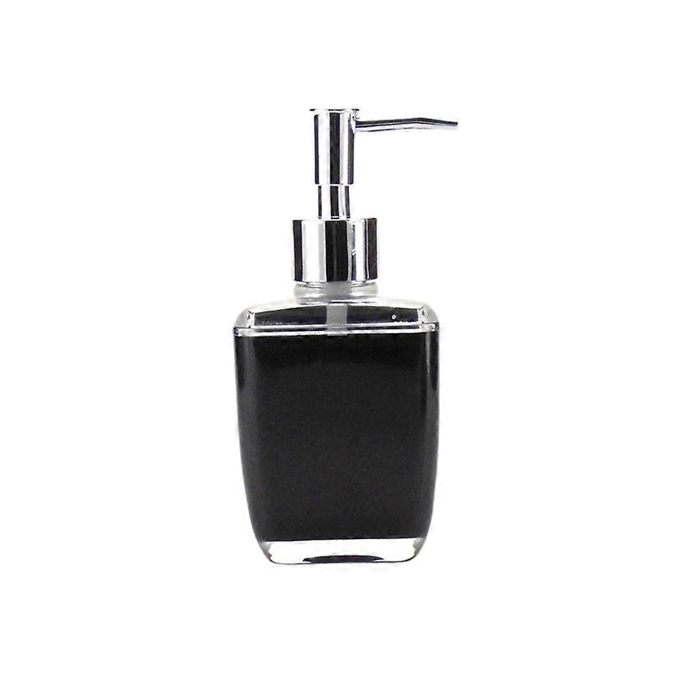 Acrylic Bottle Refillable Bottle for Storage Use 2Pcs Black Bathroom