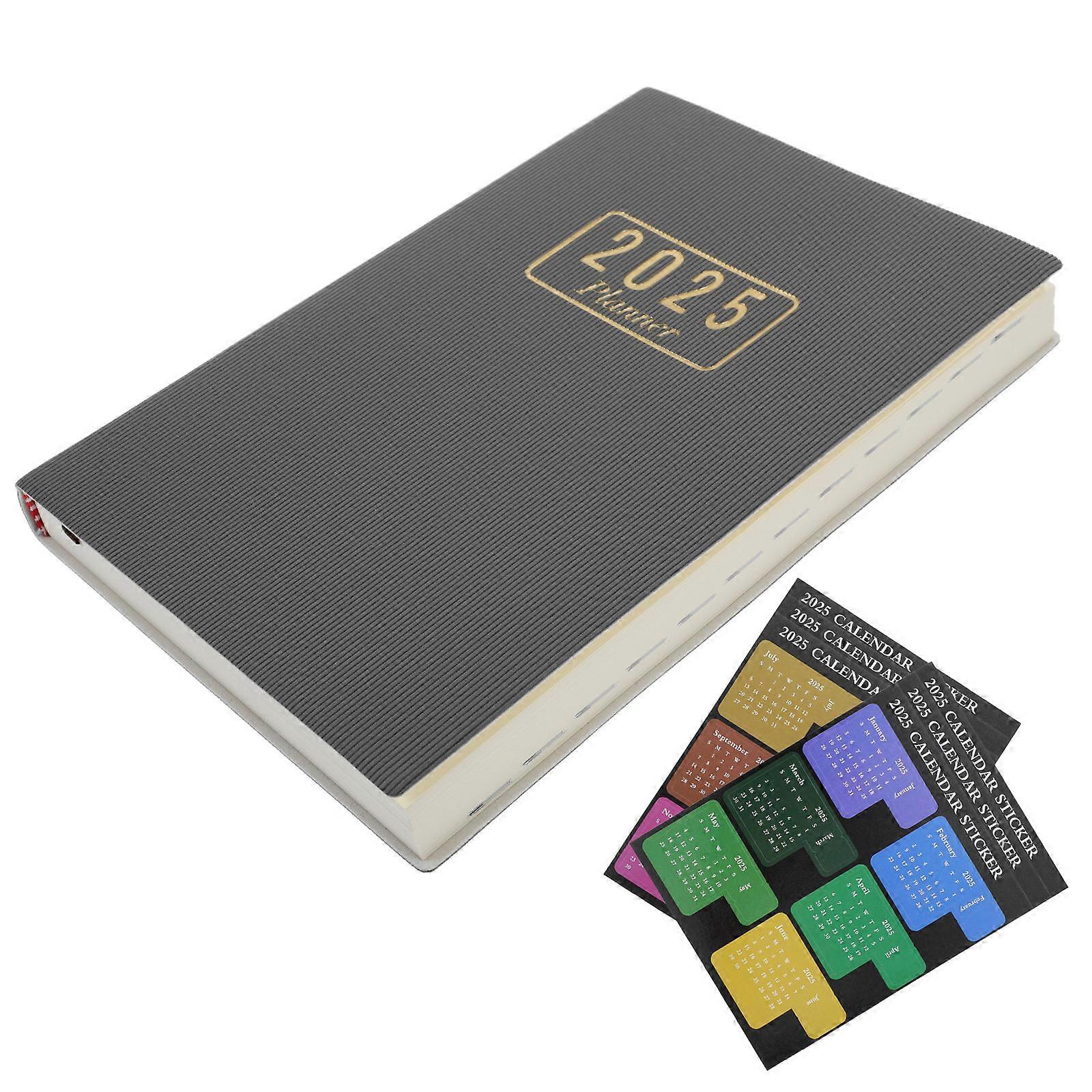 Multi-Function Planner Monthly Planner 2025 Book for Writing 3Sets Notebook