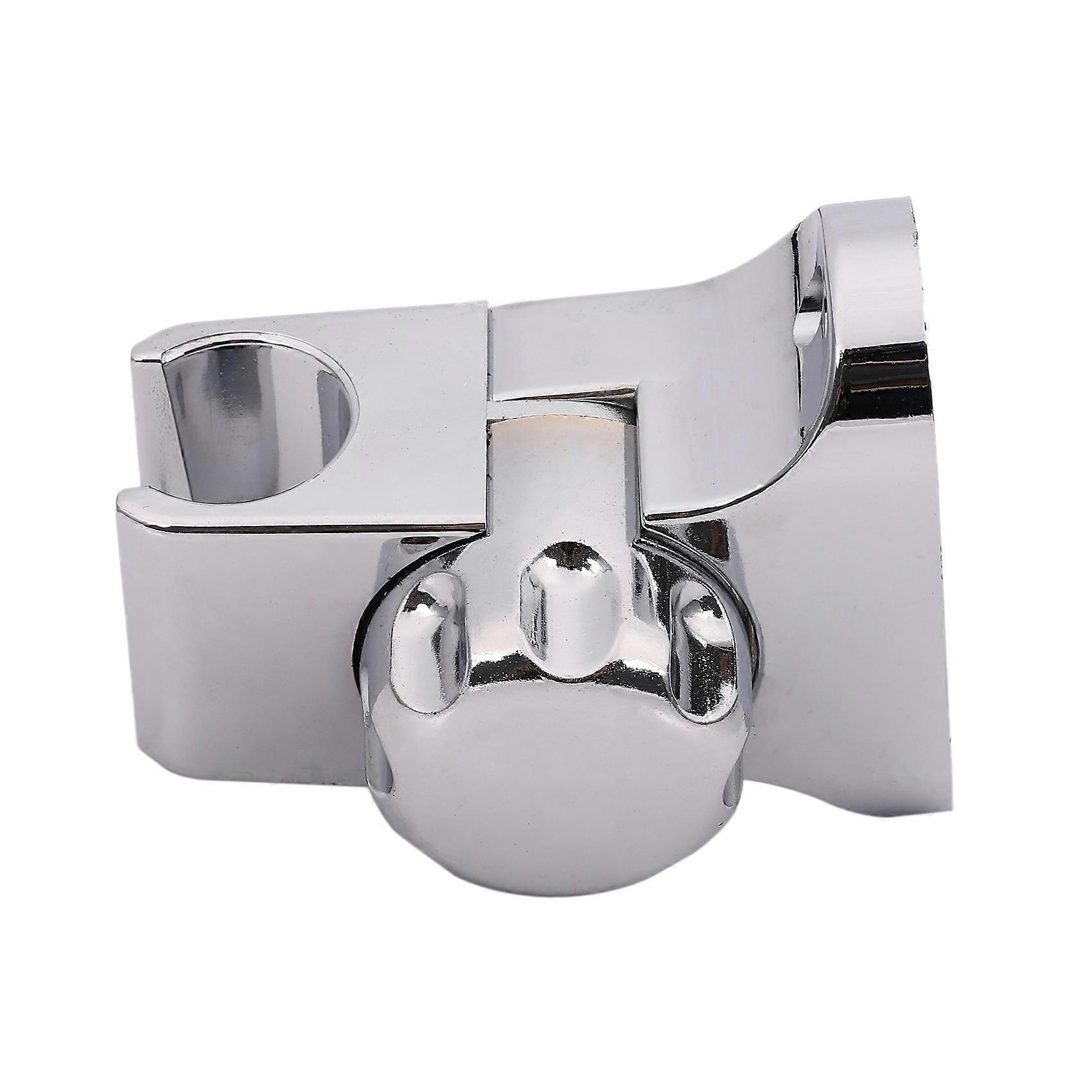 Adjustable Rotating Bathroom Shower Head Hand Holder Wall Mounted Bracket Silver