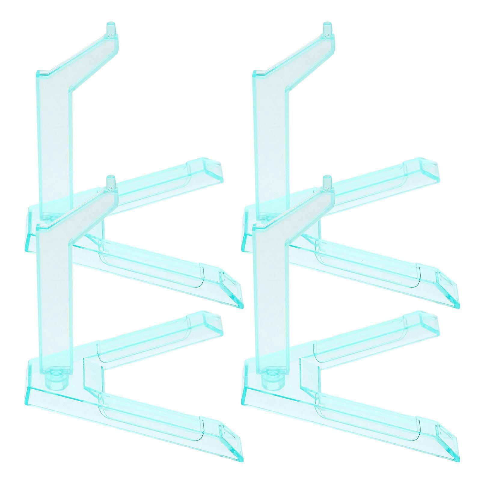 Figure Stand Doll Display Stand for Action Figure 12Pcs Plastic Model Holders